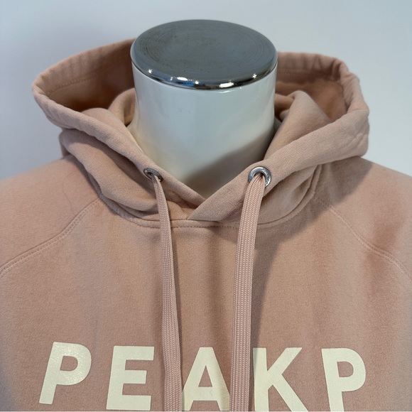 Peak Performance Ground Hoodie fits Size Small Dusty Pink Soft Jersey - Picture 2 of 9